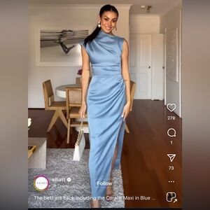 ELLIATT Coralie Maxi in Blue Steal size large